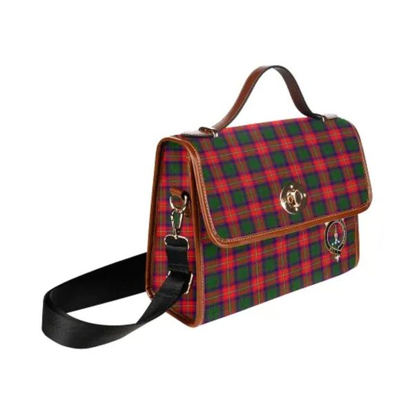 Charteris (Earl of Wemyss) Tartan Canvas Bag For Sale - Image 3