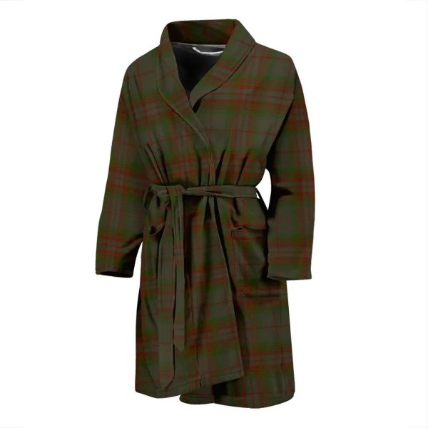 Gray Tartan Bathrobe Online now