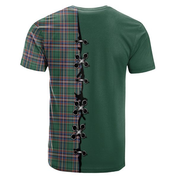 MacFarlane Hunting Ancient Tartan T-shirt - Lion Rampant And Celtic Thistle Style Hot on Sale - Image 2