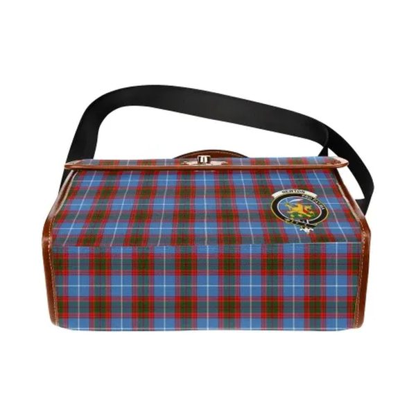 Newton Tartan Canvas Bag Cheap - Image 5