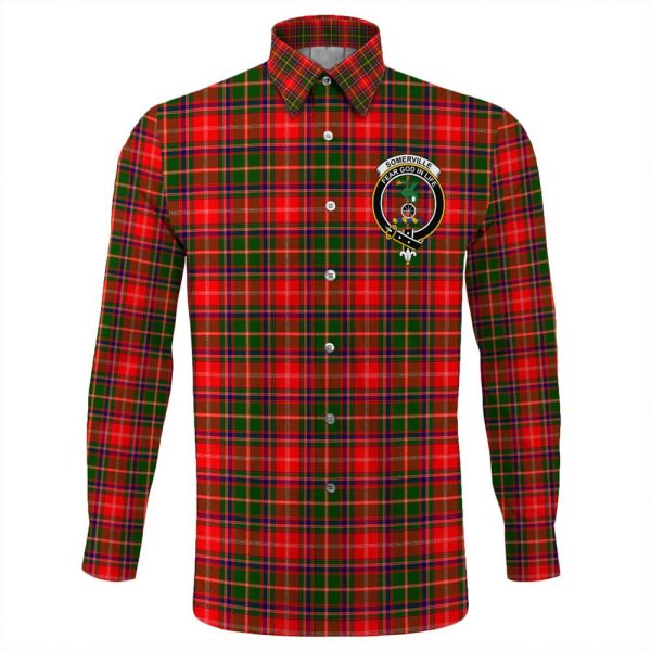 Somerville Modern Tartan Long Sleeve Button Shirt Sale