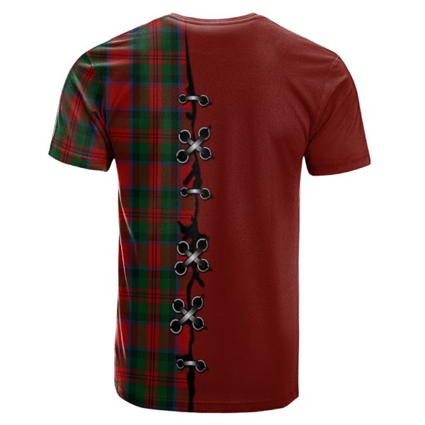MacDuff Tartan T-shirt - Lion Rampant And Celtic Thistle Style Online - Image 2
