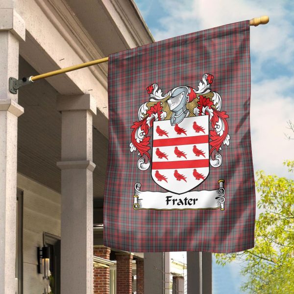 Frater Tartan Crest Garden Flag Fashion