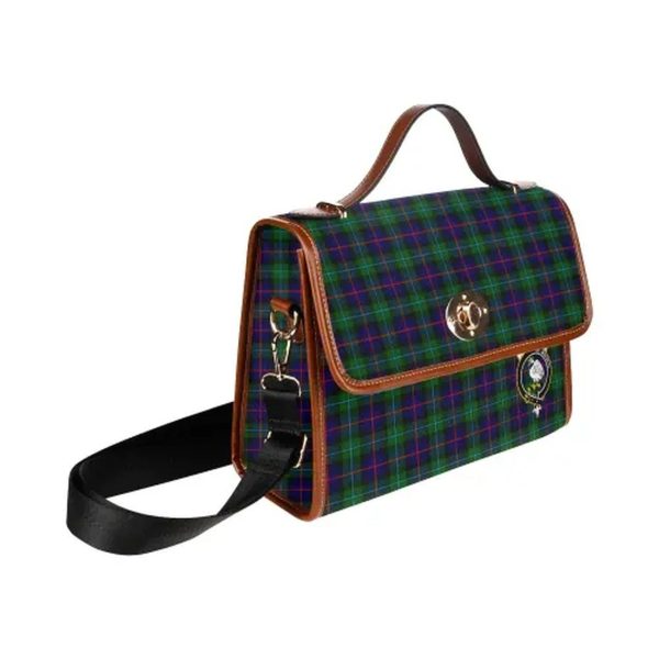 Calder (Calder-Campbell) Tartan Canvas Bag For Sale - Image 3