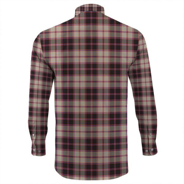 MacPherson Hunting Ancient Tartan Long Sleeve Button Shirt Supply - Image 2