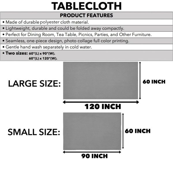 Pitcairn Crest Tablecloth - Black Style Online - Image 2