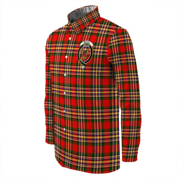 MacGill Modern Tartan Long Sleeve Button Shirt Online now - Image 3