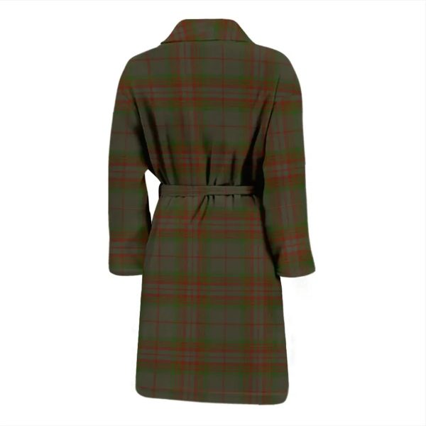 Gray Tartan Bathrobe Online now - Image 2