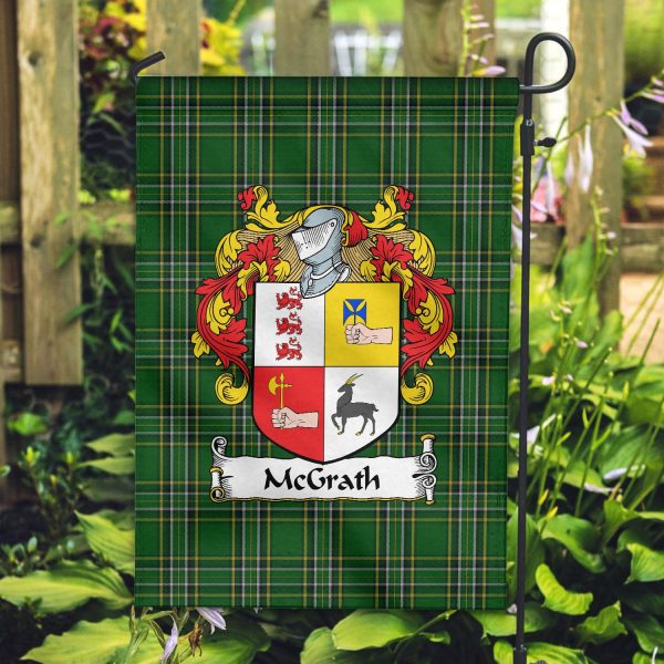 McGrath Tartan Crest Garden Flag For Discount - Image 2
