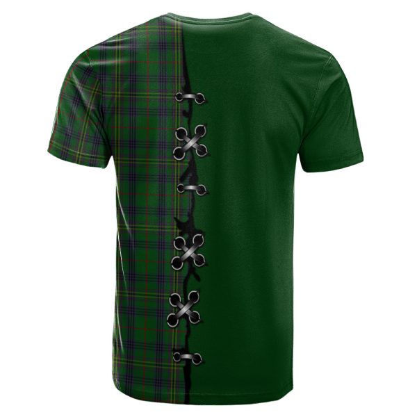 Kennedy Tartan T-shirt - Lion Rampant And Celtic Thistle Style For Sale - Image 2