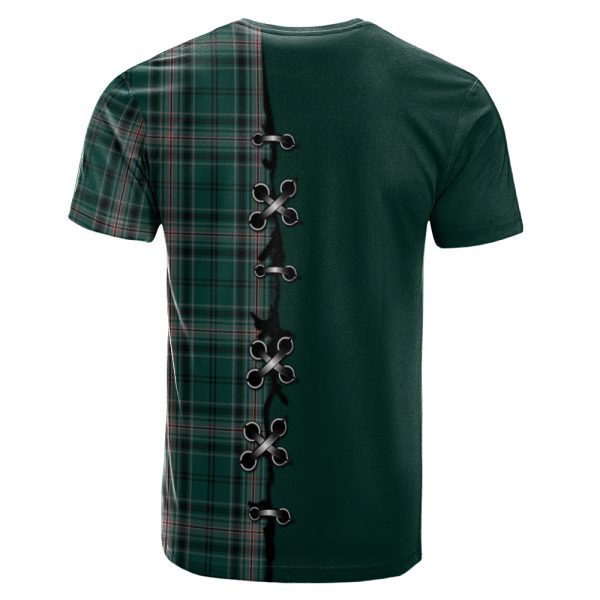 Kelly of Sleat Hunting Tartan T-shirt - Lion Rampant And Celtic Thistle Style Online Hot Sale - Image 2