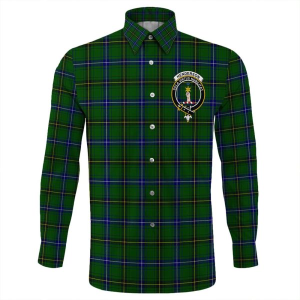 Henderson Modern Tartan Long Sleeve Button Shirt Online now