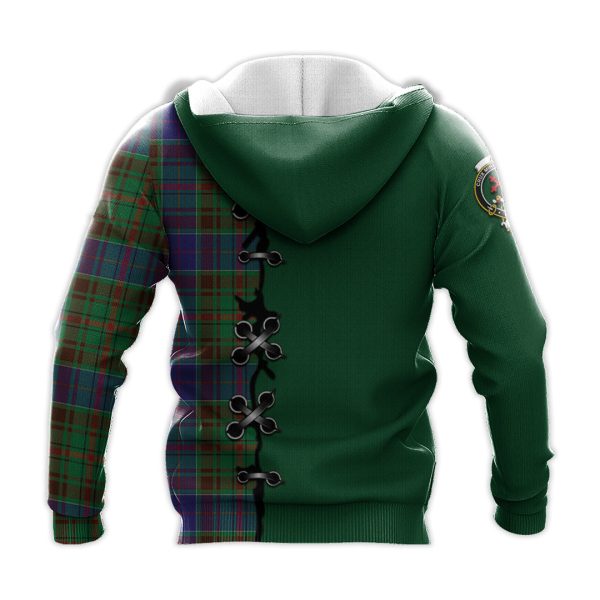 Adam Tartan Hoodie - Lion Rampant And Celtic Thistle Style on Sale - Image 3