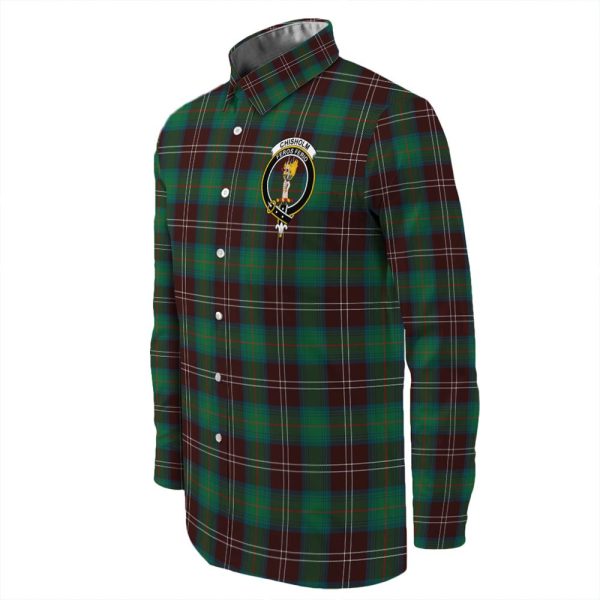 Chisholm Hunting Ancient Tartan Long Sleeve Button Shirt Online Hot Sale - Image 3