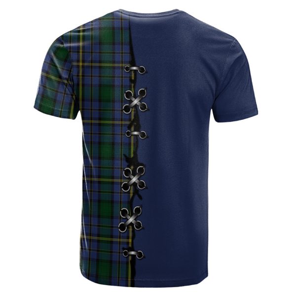 Hope Clan Originaux Tartan T-shirt - Lion Rampant And Celtic Thistle Style For Cheap - Image 2