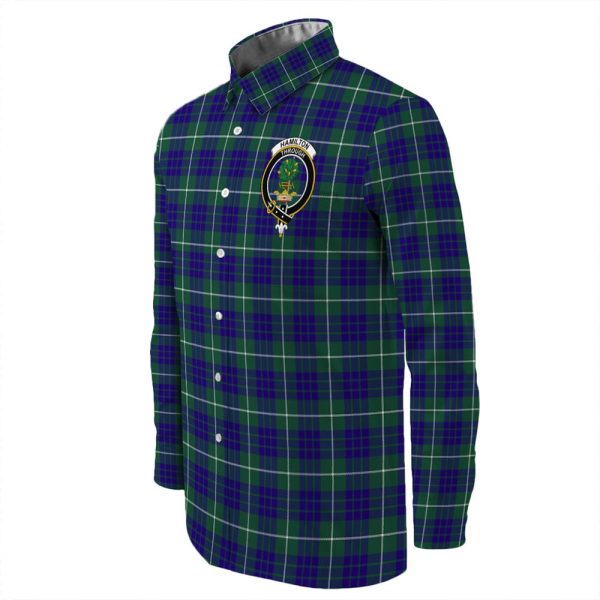 Hamilton Hunting Modern Tartan Long Sleeve Button Shirt Sale - Image 3