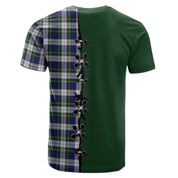 Gordon Dress Modern Tartan T-shirt - Lion Rampant And Celtic Thistle Style Online Hot Sale - Image 2