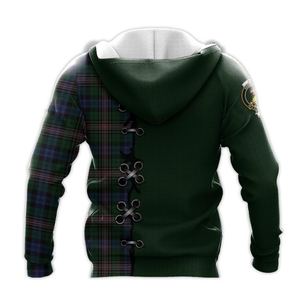 Allison Tartan Hoodie - Lion Rampant And Celtic Thistle Style Hot on Sale - Image 3