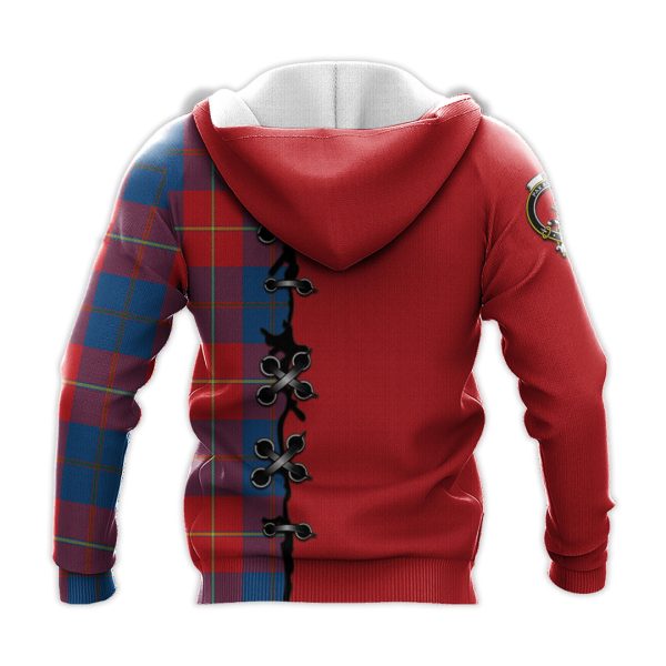 Blane Tartan Hoodie - Lion Rampant And Celtic Thistle Style Supply - Image 3