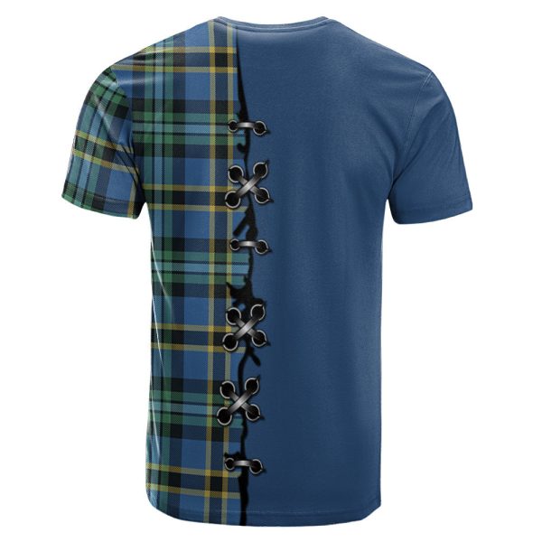 Hope Ancient Tartan T-shirt - Lion Rampant And Celtic Thistle Style Hot on Sale - Image 2