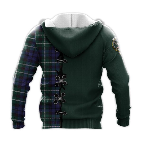 Allardice Tartan Hoodie - Lion Rampant And Celtic Thistle Style Sale - Image 3