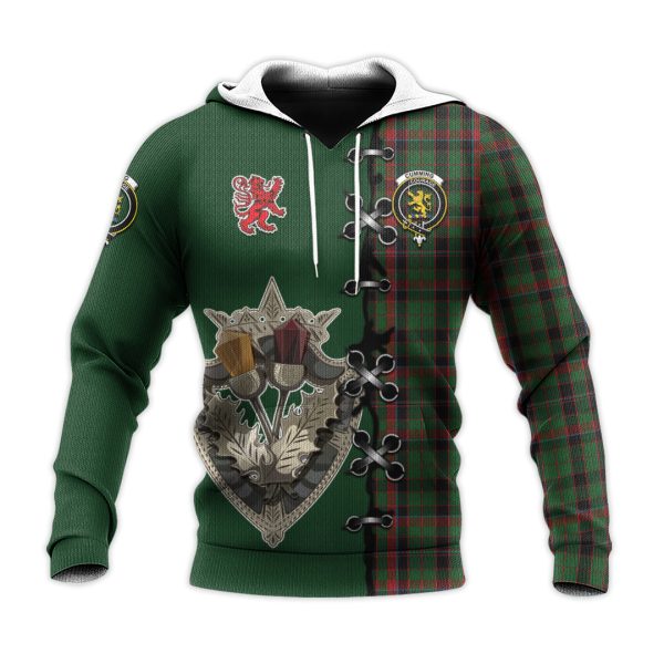 Cumming Hunting Tartan Hoodie - Lion Rampant And Celtic Thistle Style For Sale - Image 2